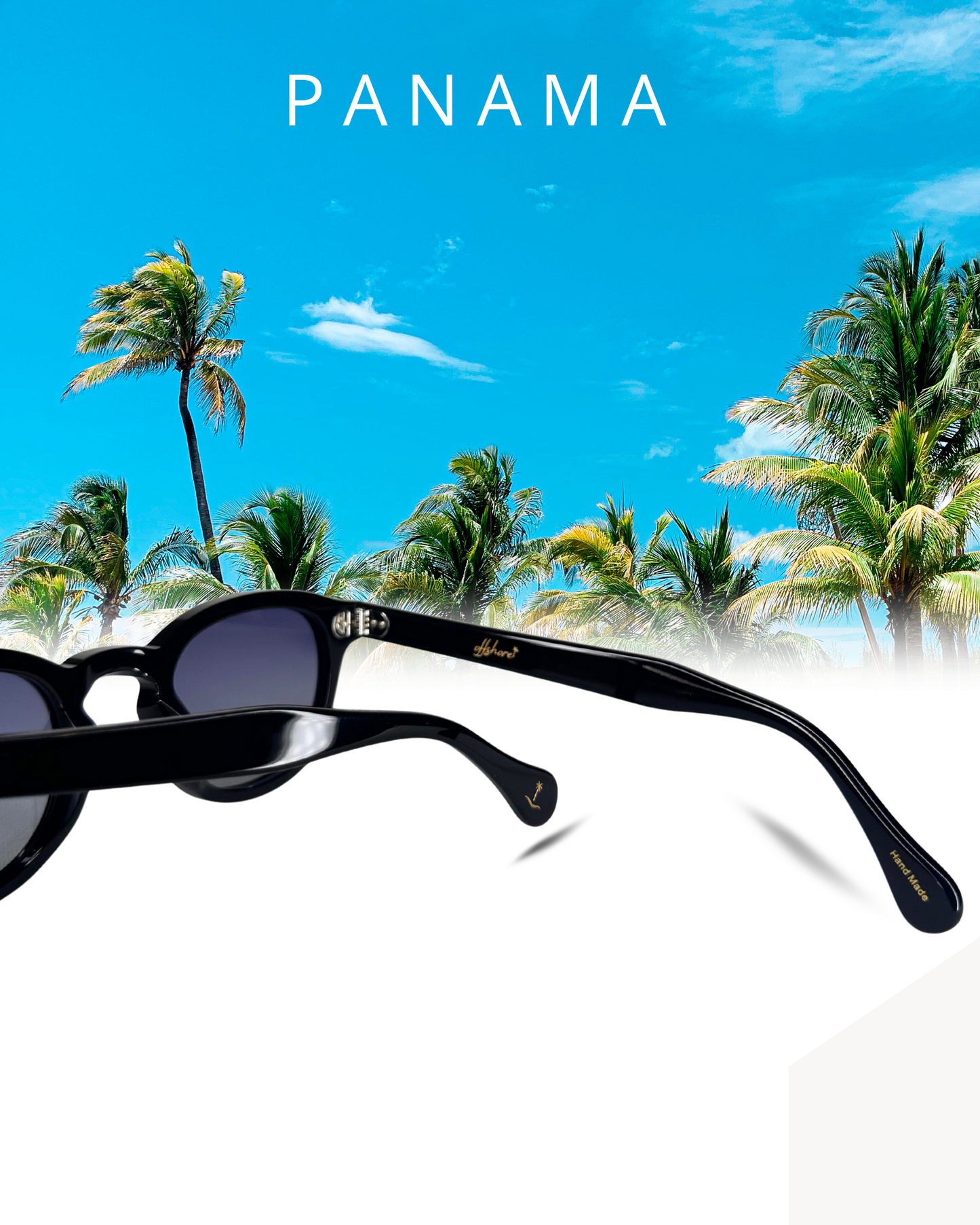 Occhiali "Panama Onyx": L'Eleganza Intramontabile del Tropico Notturno